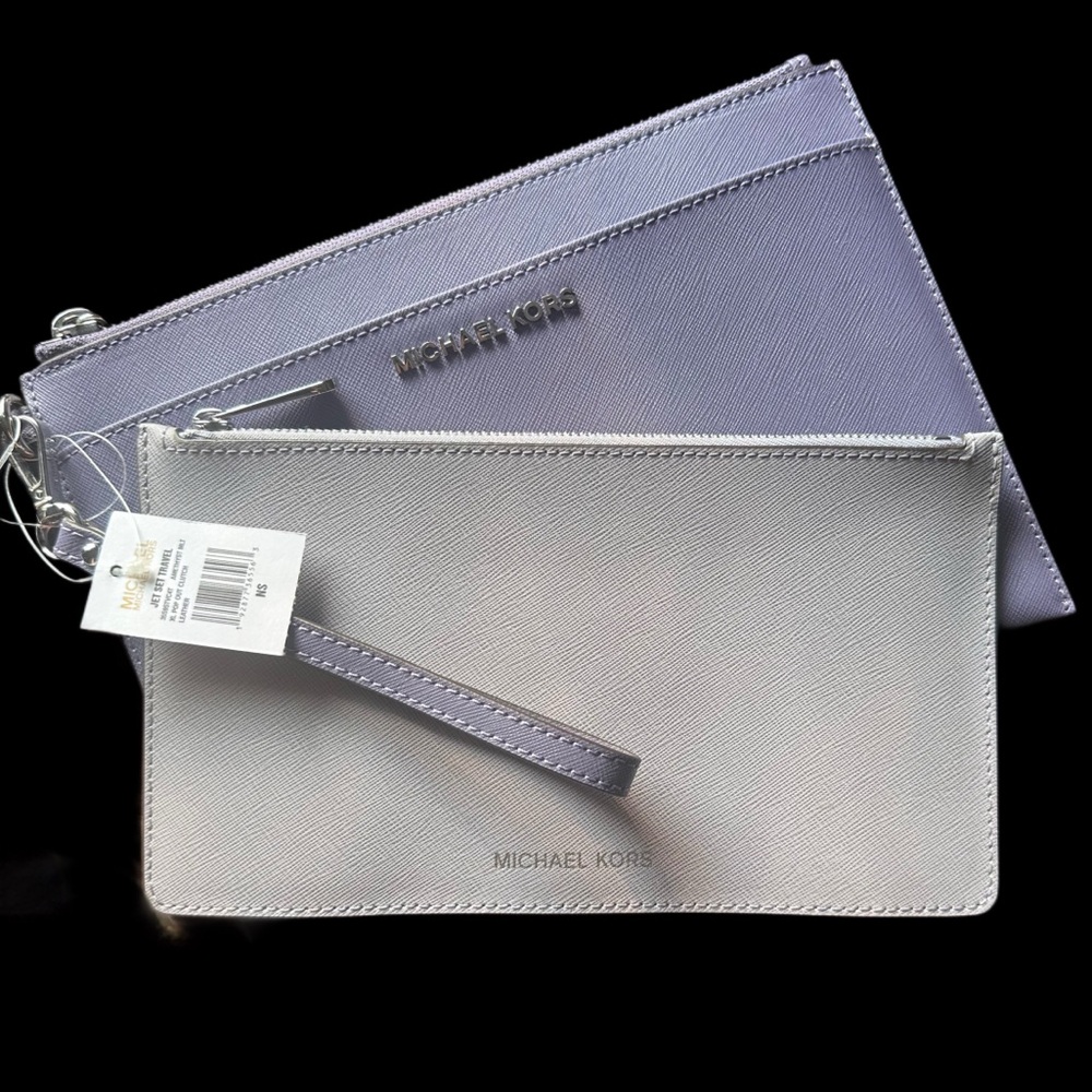 Michael Kors Jet Set Travel Amethyst XL with Pop out Clutch